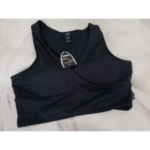NEW BLACK Shock Absorber Tank Sports Bra Women's - Size 36B